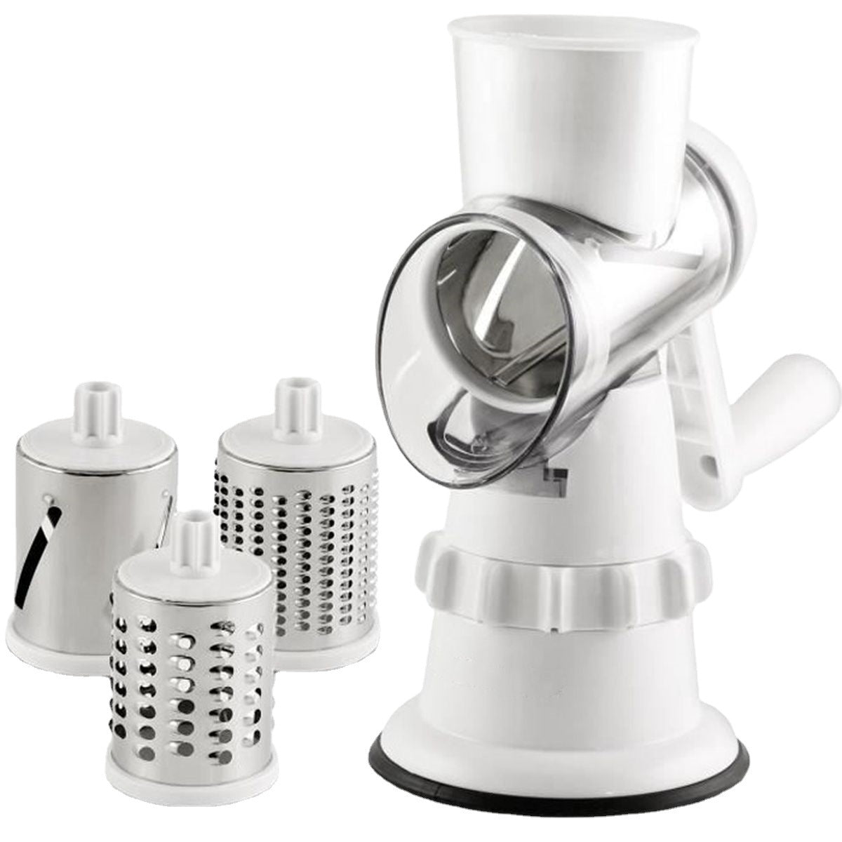 3-in-1 Manual Vegetable Slicer – Compact Kitchen Grater & Chopper