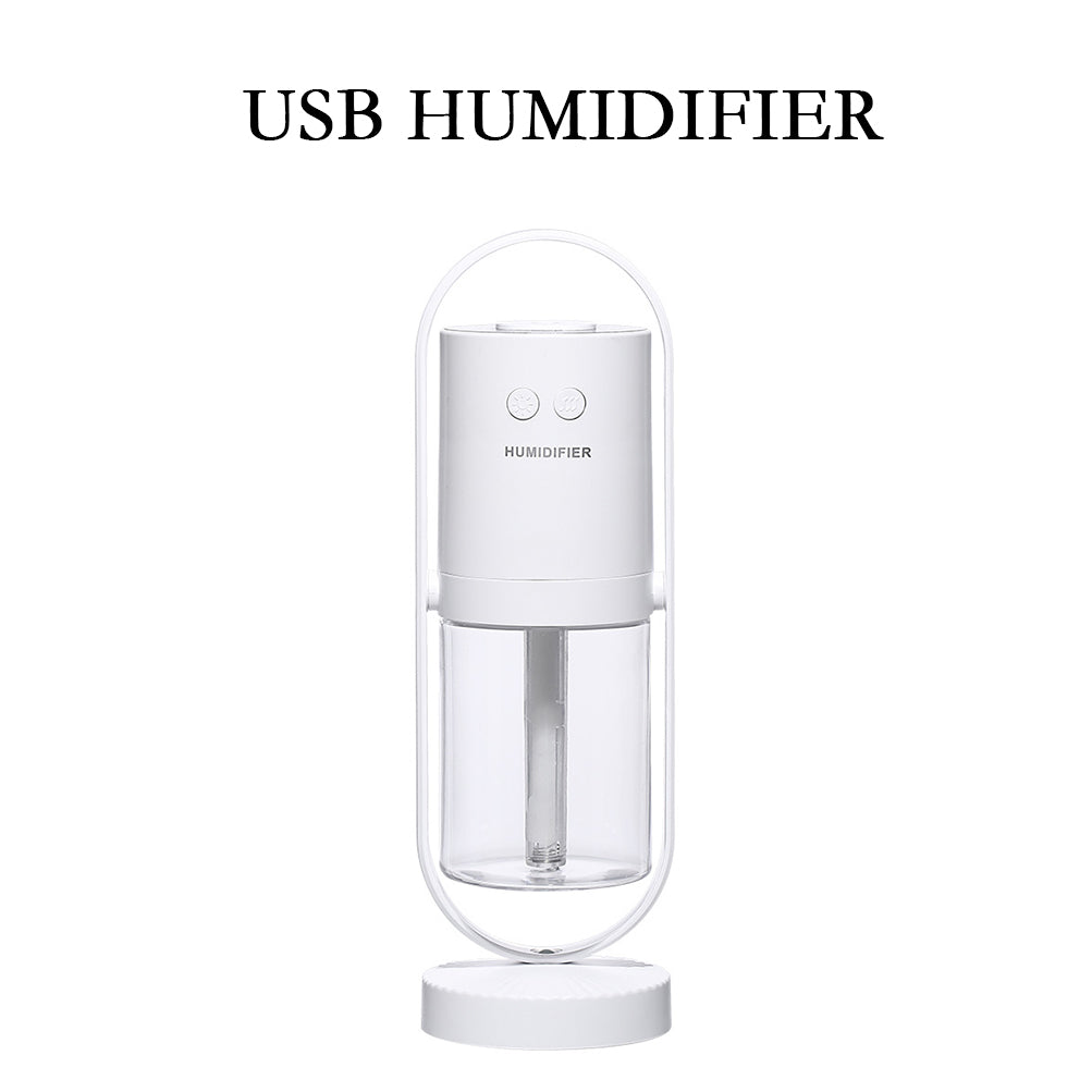 Magic Shadow USB Ultrasonic Humidifier – Projection Night Light for Home & Desk
