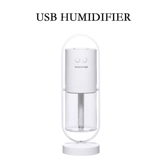 Magic Shadow USB Ultrasonic Humidifier – Projection Night Light for Home & Desk